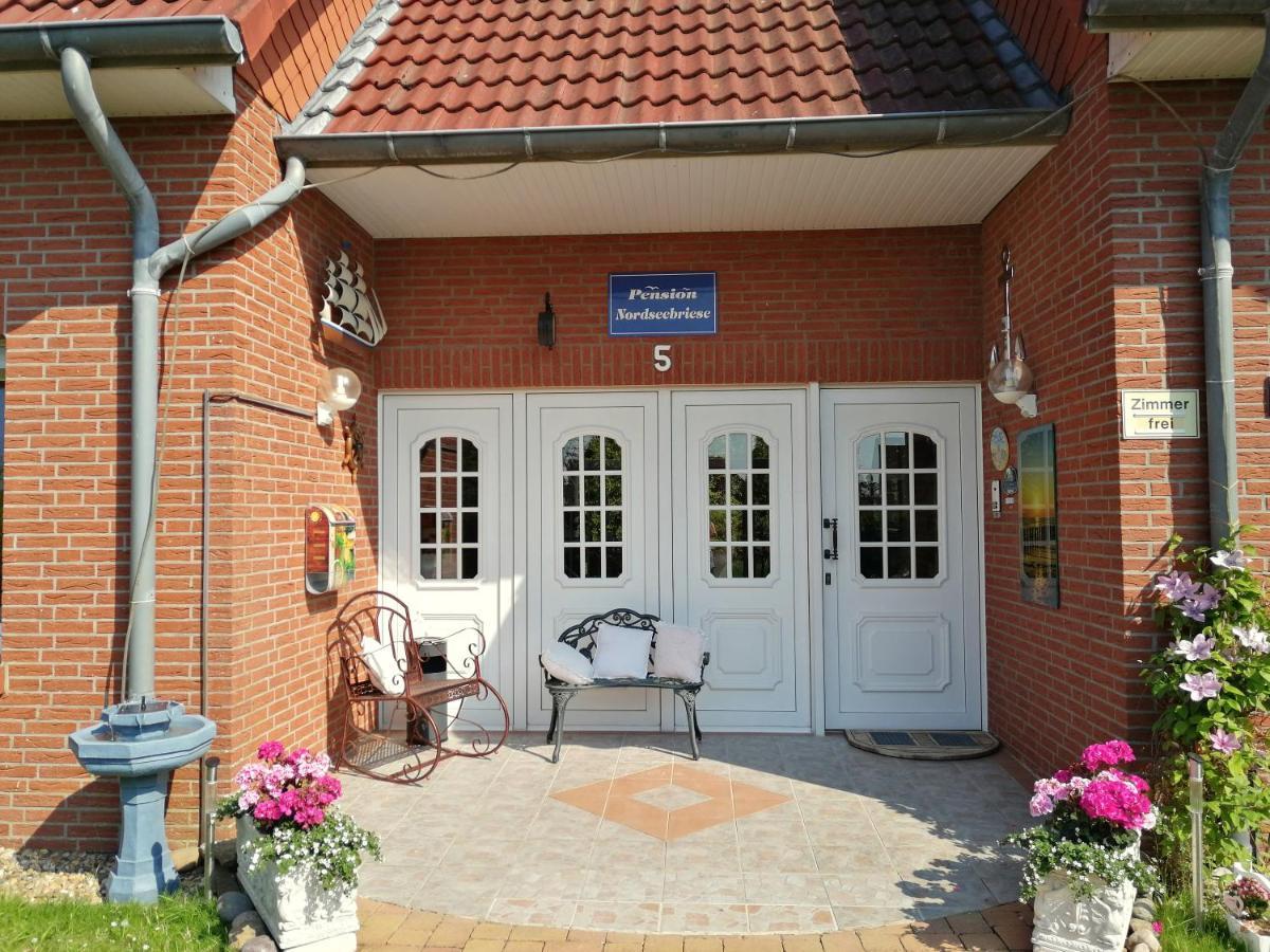 Pension Nordseebriese Dornum Eksteriør billede